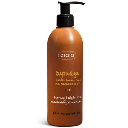 Ziaja Loção Corporal Bronzeadora Cupuazú 300ml